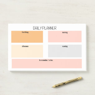 Post-it® Liste des choses à faire du planificateur d'organi