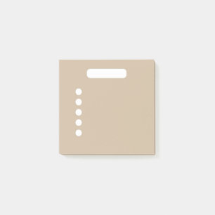 Post-it® Liste des choses à faire en beige rose