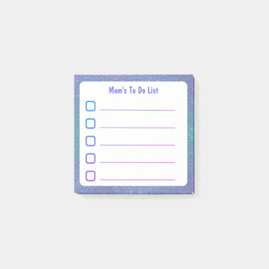 Post-it® Liste des tâches (Devant)