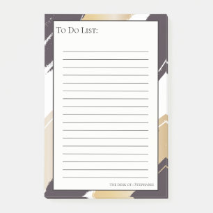 Post-it® Liste des tâches à accomplir - Traces de pinceau
