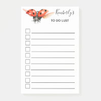 Liste des tâches de la coccinelle rouge personnali