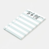 Post-it® Liste des tâches en lettres majuscules (Incliné)