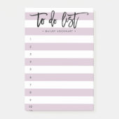 Post-it® Liste des tâches en lettres majuscules (Devant)