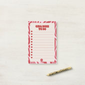 Post-it® Liste des tâches_patrons (Sur un bureau)