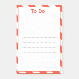 Post-it® Liste Des Traces De Transat Rouge À Faire