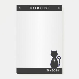 Post-it® Liste élégante de choses à faire & silhouette de c