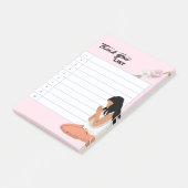 POST-IT® LISTE MERCI (Incliné)