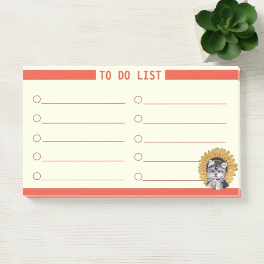 Post-it® Liste Personnalisable (Bureau)