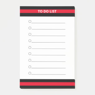 Post-it® Liste personnalisée à faire