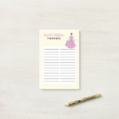 POST-IT® LISTE SWEET SIXTEEN (Sur un bureau)