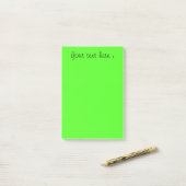 Post-it® Liste verte à faire (Sur un bureau)