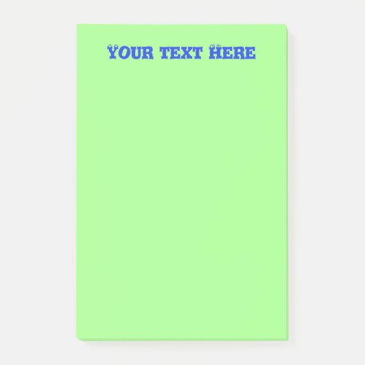 Post-it® Liste verte à faire (Devant)