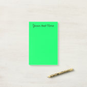Post-it® Liste verte à faire (Sur un bureau)