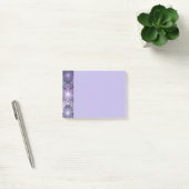Post-it® Lit de fleurs tendance brillant art fractal abstra (Bureau)