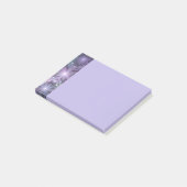 Post-it® Lit de fleurs tendance brillant art fractal abstra (Incliné)