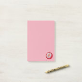 Post-it® Litchi - Collection de Fruits - (Sur un bureau)