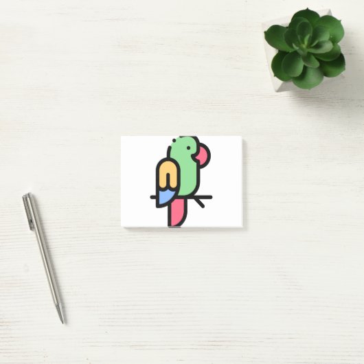 Post-it® Little Parrot (Bureau)