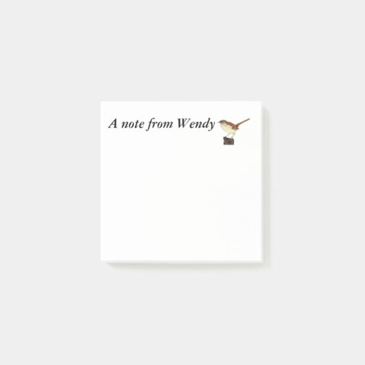 Post-it® Little Wren (Devant)
