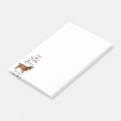 Post-it® Live Laugh Love a Field Spaniel Post-it Notes (Incliné)