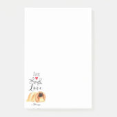 Post-it® Live Laugh Love a Pekingese Notes (Devant)