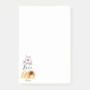 Post-it® Live Laugh Love a Pekingese Notes
