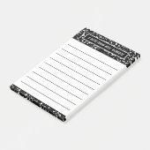 Post-it® Livre de composition de l'enseignant Linked 4x6 (Incliné)