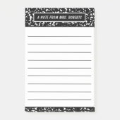 Post-it® Livre de composition de l'enseignant Linked 4x6 (Devant)