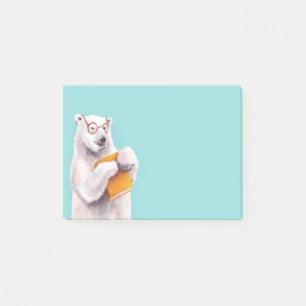 Post-it® Livre d'ours polaire Lover Nerdy