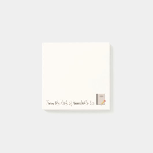 Post-it® Livre et crayon (Devant)