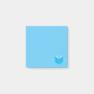 Post-it® Livre Lover Post It Notes / bleu