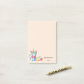 Post-it® Livres Apple and Hearts Notes de l'enseignant (Sur un bureau)