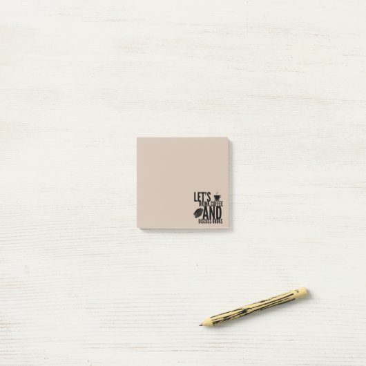 Post-it® Livres de café Lecture Post-It Notes (Sur un bureau)