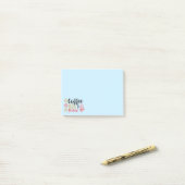 Post-it® Livres de café neige (Sur un bureau)