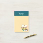 Post-it® Livres et café (Sur un bureau)