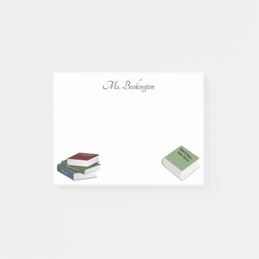 Post-it® Livres Pour Enseignants (Devant)