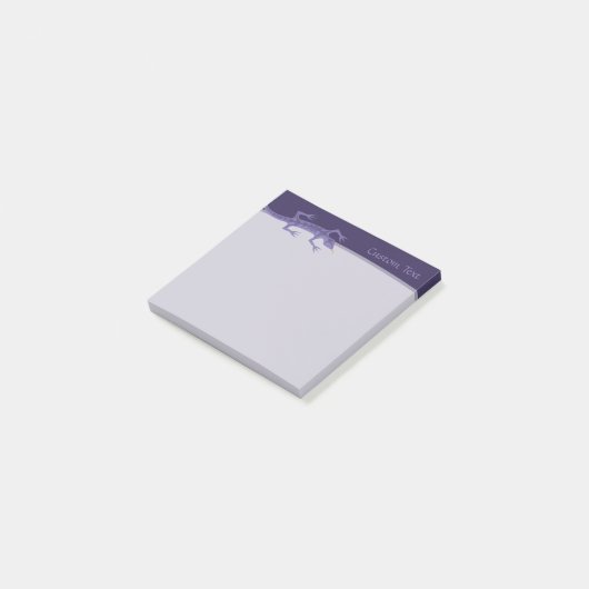 Post-it® Lizard Mauve (Incliné)