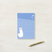 Post-it® Llama (Sur un bureau)