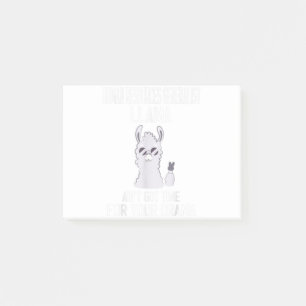 Post-it® Llama Ain n'a pas le temps