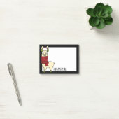 Post-it® Llama d'hiver | Dans les bouffées d'oreilles et le (Bureau)