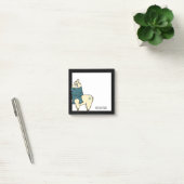 Post-it® Llama d'hiver | Sauvez le drame pour votre Llama (Bureau)