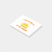 Post-it® L'odeur de l'aviation le matin (Incliné)
