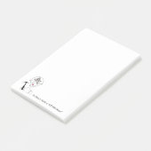 Post-it® "L'oeuvre d'un Diva n'est jamais faite !" (Incliné)