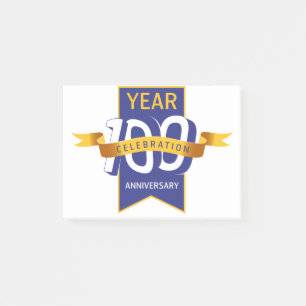 Post-it® logo_100e_anniversaire