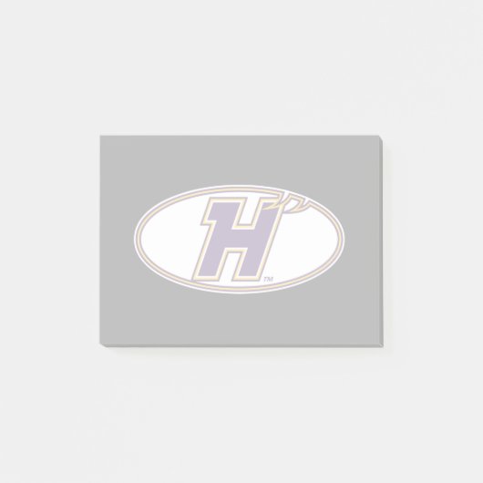 Post-it® Logo Athlétique des Hawks de Hunter College (Devant)