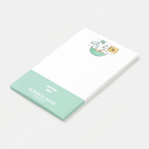 Post-it® Logo Bakery Business Bread Recipe