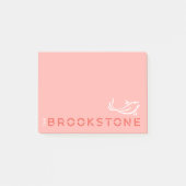 Post-it® Logo Brookstone Bloc-notes (Devant)