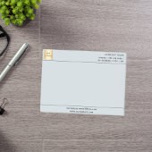 Post-it® Logo commercial gris clair