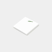 Post-it® Logo de Fishers Island Post-its - Vert (Incliné)