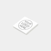 Post-it® Logo de marque d'entreprise moderne (Incliné)