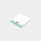 Post-it® Logo de marteau de roche de géologue (Incliné)